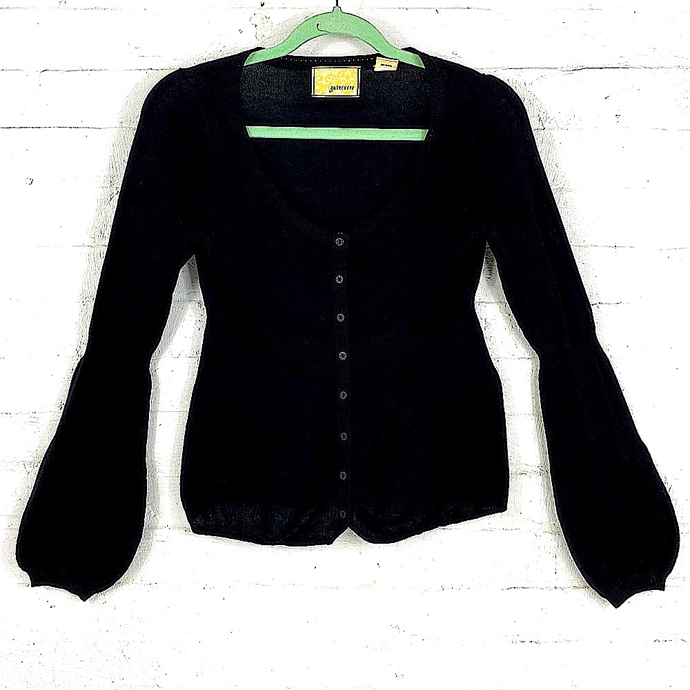 Anthropologie Bell Sleeve Lightweight Cardigan